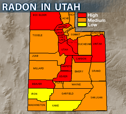 Radon in Utah